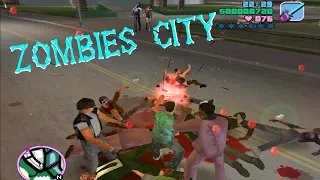 Gta Vice City : Zombies City | Zombies Around the City