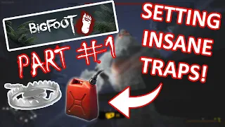 BIGFOOT GAME PART #1 | Setting Insane Traps and Finding Bigfoot