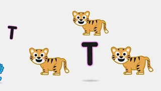 T is for  Tiger #sesamestreet #throwbacktvmovies