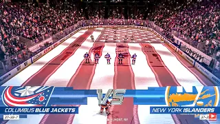 Columbus Blue Jackets vs New York Islanders 11/12/2022 NHL 23 Gameplay