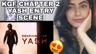 KGF CHAPTER 2 MASS INTRO Scene Reaction | Yash | Sanjay Dutt | KGF CHAPTER 2 Movie Scene Reaction