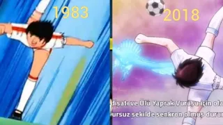 Captain Tsubasa - Miracle Drive Shoot 1983 and 2018