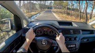 Volkswagen Caddy | 4K POV Test Drive #413 Joe Black