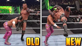 50 OLD vs NEW FINISHERS in WWE 2K24 !!!