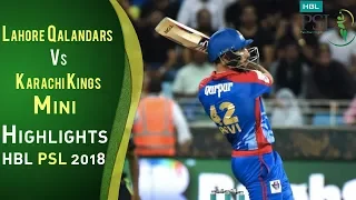 Short Highlights | Karachi Kings Vs Lahore Qalandars  | Match 8 | 26 February | HBL PSL 2018 | PSL