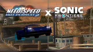 I put "Undefeatable" from Sonic Frontiers in Need for Speed Hot Pursuit 2