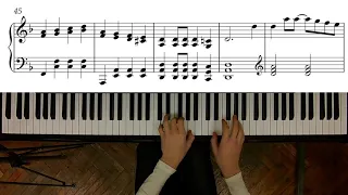 God Rest Ye Merry Gentlemen - Advanced Piano Arrangement No. 3 - 56,800pts