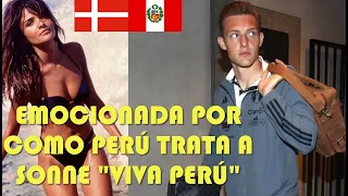 MODELO DANESA NO PUEDE CREER LO QUE PASA EN PERÚ CON OLIVER SONNE