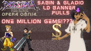 DFFOO Sabin LD banner Pulls Will We Finally hit 1 Million Gems!?