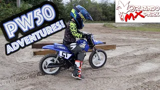 PW50 Adventures! Discovering the Peewee Track at Orlando MX