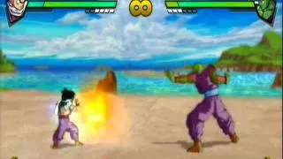 Dragonball Z Burst Limit Bot Vs Bot Tounament - Round 1 - Match 8 - Kid Gohan Vs Piccolo