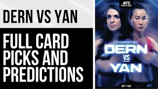 UFC Vegas 61 | Mackenzie Dern vs Yan Xiaonan | Full Card Picks, Predictions, and Analysis