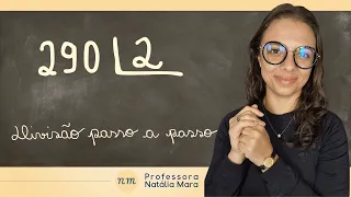 290÷2 | 290/2 | 290 dividido por 2| Como dividir 290 por 2? | Canal de matemática para iniciantes