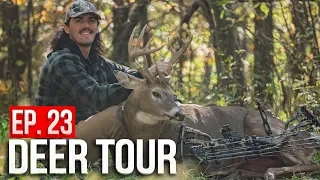 PUBLIC LAND BUCK at 10 YARDS! On the board in IOWA! - DEER TOUR E23