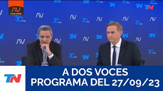 A DOS VOCES (Programa completo del 27/09/2023)