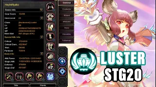 [Machina] LUSTER STG20 Project | +GEAR REVIEW | Dragon Nest SEA