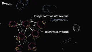 Поверхностное натяжение (видео 3) | Силы межмолекулярного взаимодействия | Химия