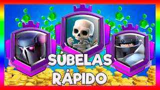 CÓMO TERMINAR MÁS RÁPIDO LAS MAESTRÍAS EN CLASH ROYALE ¡SUPER TRUCO!