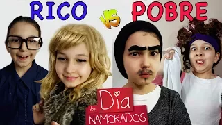 RICO VS POBRE DIA DOS NAMORADOS | Luluca