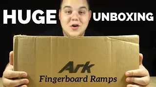 BEST FINGERBOARD RAMPS I'VE EVER TRIED!!! (Ark Ramps Unboxing/Review)