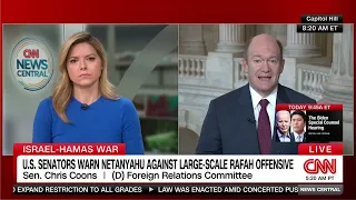 Senator Coons appears on CNN News Central with Kate Bolduan on March 12, 2024
