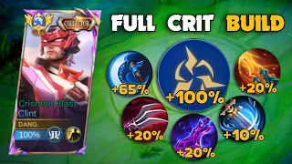 GLOBAL CLINT FULL CRITICAL BUILD IS STILL OVERPOWER!!🔥 (CRITICAL DAMAGE HACK) - MUST TRY THIS!