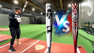 DeMarini The Goods vs. Voodoo One BBCOR | Exit Velo Rematch