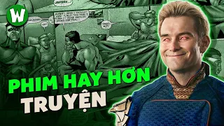 SỰ KHÁC NHAU GIỮA THE BOYS BẢN COMICS VÀ BẢN PHIM