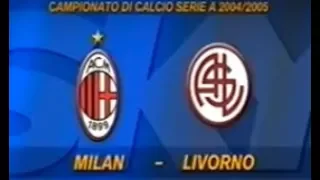 Milan-Livorno 2-2 (11-09-2004)