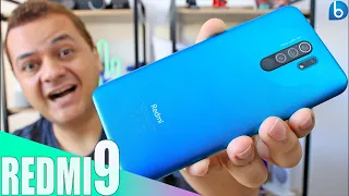 XIAOMI REDMI 9 | MAIS BARATO e MUITO BOM! Unboxing e Impressões