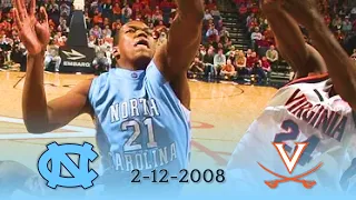 UNC Basketball: #5 North Carolina at Virginia | 2-12-2008 | Full Game