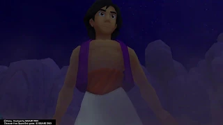 KINGDOM HEARTS - HD 1.5 ReMIX - Agrabah: The Cave of Wonders Guardian Mini Boss Fight