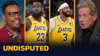 Lakers defeat Pelicans in Play-In: LeBron post 23-9-9 & AD records double-double | NBA | UNDISPUTED