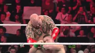 WWE Raw 16/04/2012 - Extreme Rules Match - Lord Tensai vs John Cena [HD]