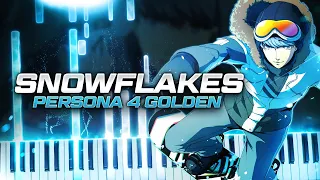 SNOWFLAKES - Persona 4 Golden | Shoji Meguro & Atsushi Kitajoh // Piano Embers Cover & Tutorial