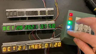 Time Circuit Electronic Kit BTTF Delorean Replica Test 1