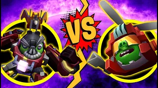 Angry Birds Transformers - DEADEND vs BOSS PIG - All battles