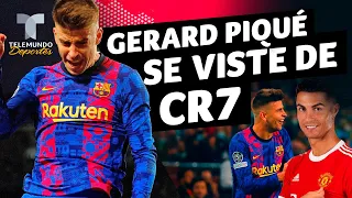 Gerard Piqué se convierte en el Cristiano Ronaldo de los defensas | Telemundo Deportes