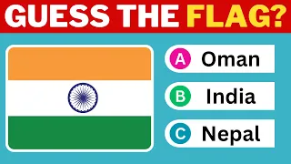 Guess and Learn ALL 49 FLAGS Of ASIA | Flag Quiz | Guess The FLAG?