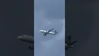 Avianca Airlines (Star Alliance livery) A320-214 going around MIA Int’l due to thunderstorms