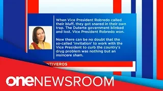 Reactions to Vice Pres. Leni Robredo's removal as anti-drug czar