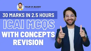 [MCQs] 80+ MCQs with Concept Revision in 2.5 hours Final Direct Tax for May'24 and Nov'24