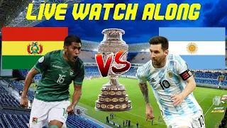 Bolivia vs. Argentina LIVE WATCH ALONG | Copa America 2021