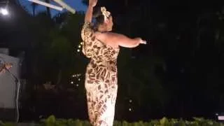 Blue Hawaii Hula Dance at the Princess Kaiulani Hotel in Waikiki, Hawaii.