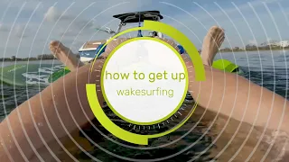 How to Get Up on a Wakesurf Board @ Woodard Marine