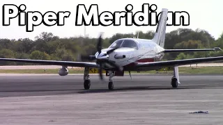 Piper Meridian Landing