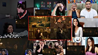 GAME OF THRONES - Red Wedding Scene Reaction Mashup | youtuber react to red wedding | got s3 e9