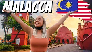 MUST DO's in Malaysia's RED CITY, Malacca (trying cendol and asam pedas) 🇲🇾