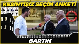 Erdoğan’a Bir Şok da Bartın’dan! BARTIN KESİNTİSİZ-SAYAÇLI SEÇİM ANKETİ | Bartın Sokak Röportajları