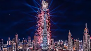 New Years 2023: Dubai puts on thrilling  fireworks at Burj Khalifa